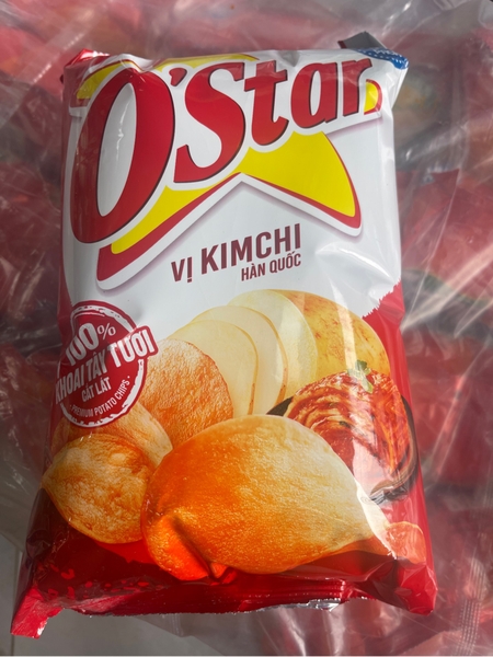 Bánh Snack O’Star Vị Kim Chi Hàn Quốc 95g