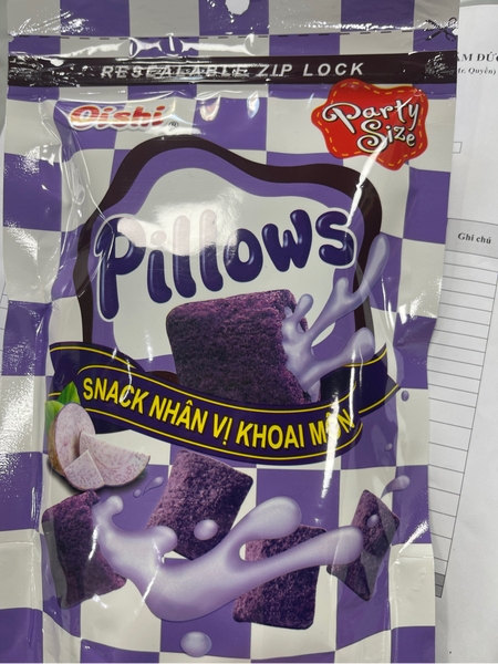 Snack Oishi Nhân Kem Vị Khoai Môn 85g