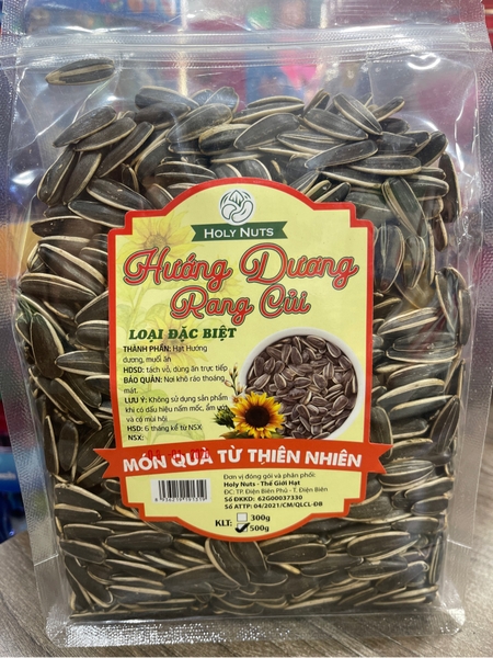 Hạt Hướng Dương Rang Củi Holy Nuts 500g