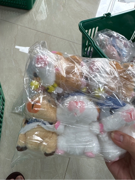 Móc khoá gấu bông hình chuột túi MK86