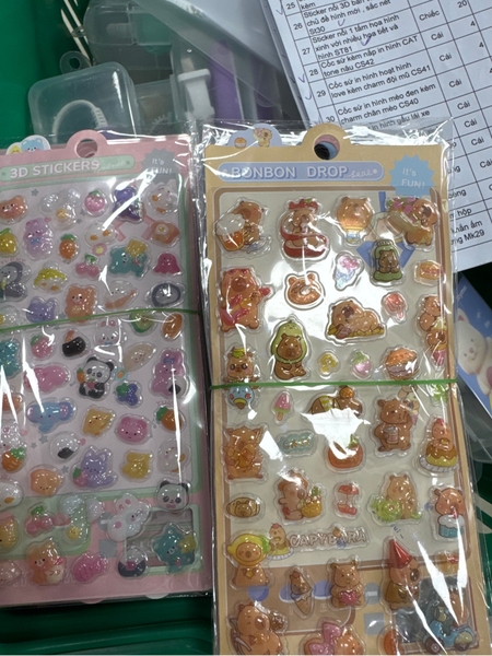Sticker nổi 3D ST 30