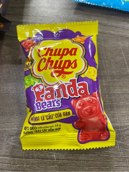 Kẹo Dẻo Chupa Chups Panda Bears 24g