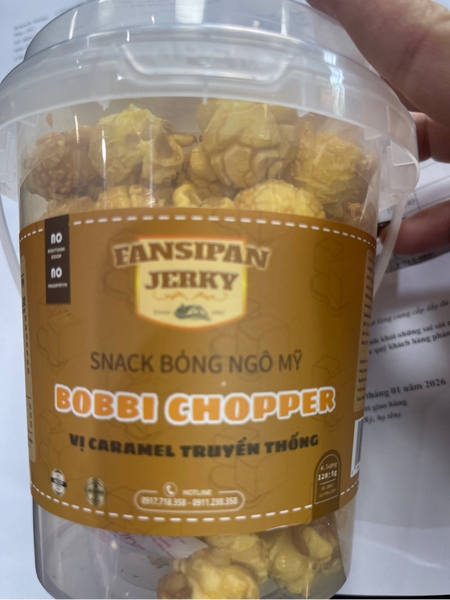 Snack Bỏng Ngô Bobbi Vị Careman 120g