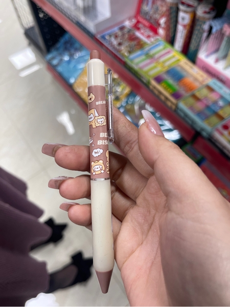 Bút Gấu Mực Xanh Xoá Được