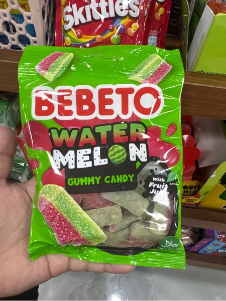 Kẹo dẻo dưa hấu Bebeto 80g