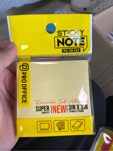 Giấy Note Vàng 3x3 inch