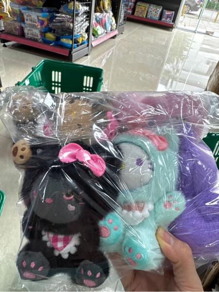 Móc khoá bông mèo Kitty các bản mix MK85