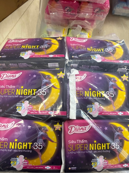 Diana siêu thấm super night 35cm 3m