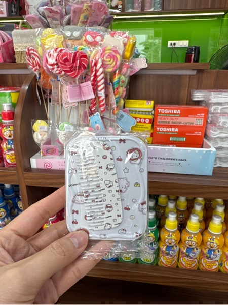 Gương lược gấp hoạt hình  H649