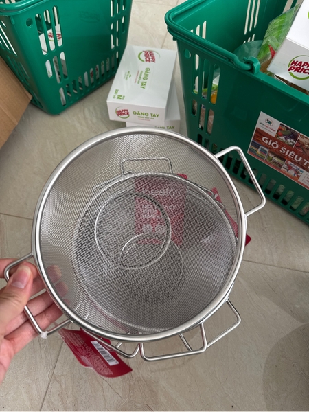 Rổ  lưới inox size 20