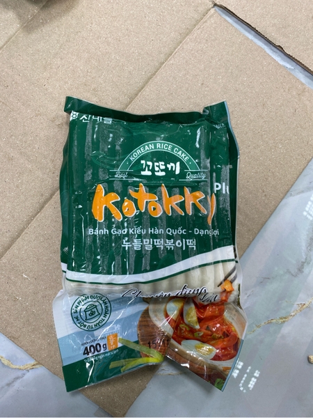 Bánh gạo Hàn Quốc dạng sợi Kotokky Plus 400g