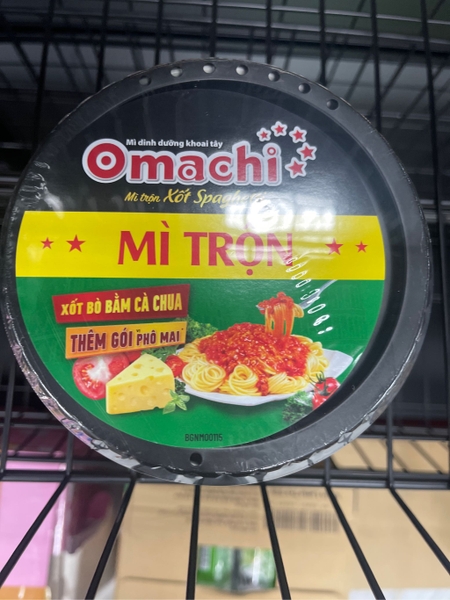 Mì omachi trộn xốt spaghetti 105gr