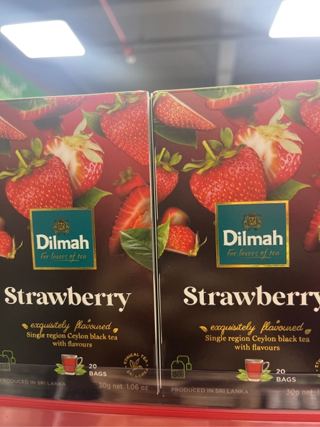 Trà đen hương Dâu hiệu Dilmah 30g