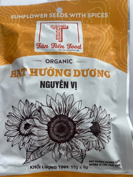 Hạt Hướng Dương Nguyên Vị Tân Tiến 55g
