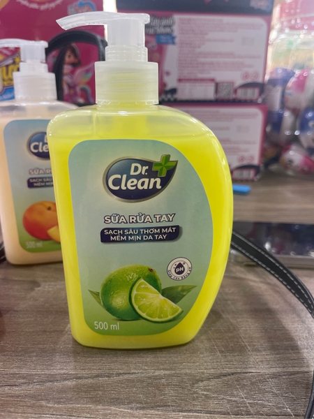 Sữa Rửa Tay Dr.Clean Hương Chanh 500ml