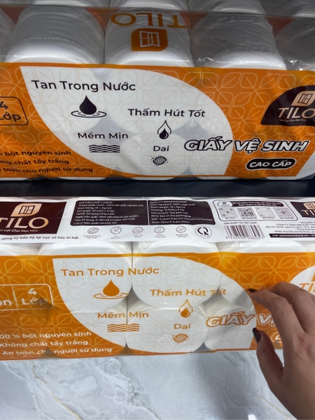 Giấy Vệ Sinh TiLo 10 Cuộn
