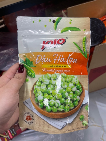Đậu Hà Lan Jojo Vụ Bò Nướng 70g