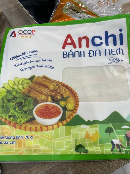 Bánh Đa Nem An Chi Ocop 70g 22cm