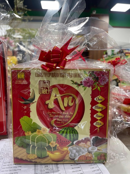 Mứt Hộp Vuông Hà Nội 180g