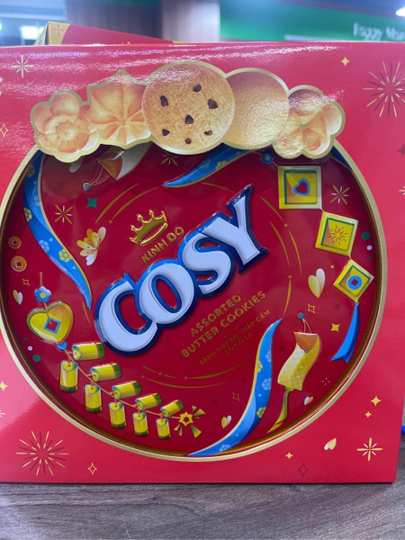 Bánh Quy Bơ Cosy vị Socola 520g