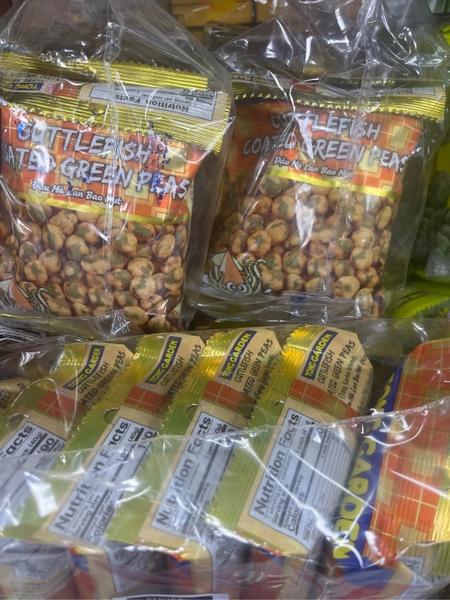 ĐẬU HÀ LAN BAO MỰC (Cuttlefish Coated Green Peas 45g)