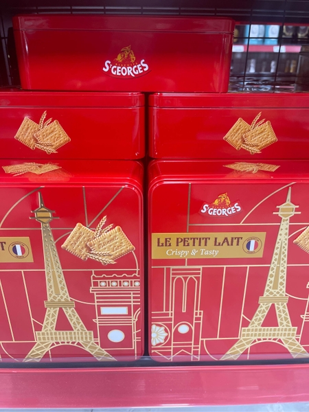 Bánh quy sữa St Georges Petit lait 350g HS Vuông Đỏ