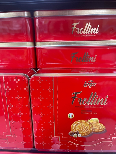 Bánh quy Lago Frollini Cookies 640g (HS Đỏ)