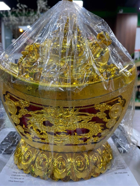 Bánh Đậu Xanh Chĩnh Vàng Thần Tài 250g