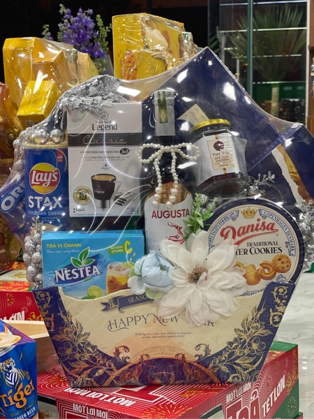 Set Quà Số 12 - Xanh Dương, Vàng