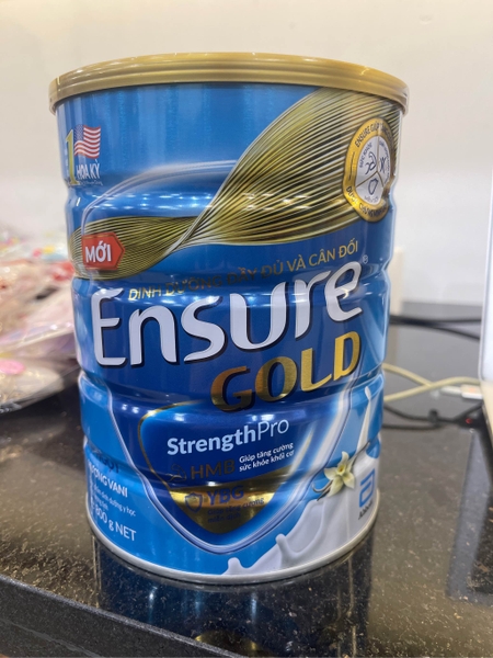 Ensure Gold Ít Ngọt 800g (Beta Glucan)