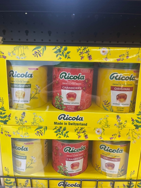 Viên ngậm thảo mộc không đường Ricola Signature