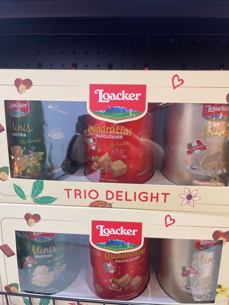 Bánh xốp Loacker Trio Delight 212.5g