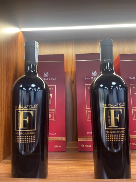 Rượu vang đỏ F Gold 24 KARAT Limited Edition (6x75cl)