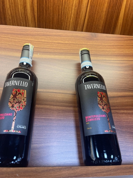 Rượu vang đỏ Tavernello Montepulciano D'Abruzzo 2020 (mác mới) (6x75cl)