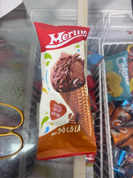 Kem Ốc Quế Merino Supper Teen Socola