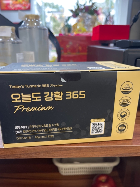 Nghệ Nano 365 Hàn Quốc 96g 32 tép