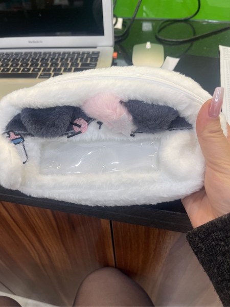 Túi Đựng Bút Bông Hello Kitty