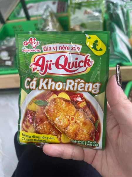 Gia Vị Nêm Sẵn Cá Kho Riềng Aji-Quick Gói 29G