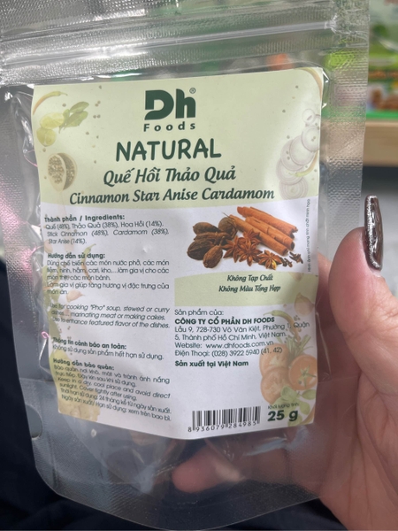 Natural Quế Hồi Thảo Quả