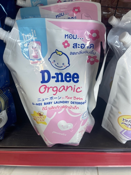 Nước giặt Dnee túi hồng 1.4l