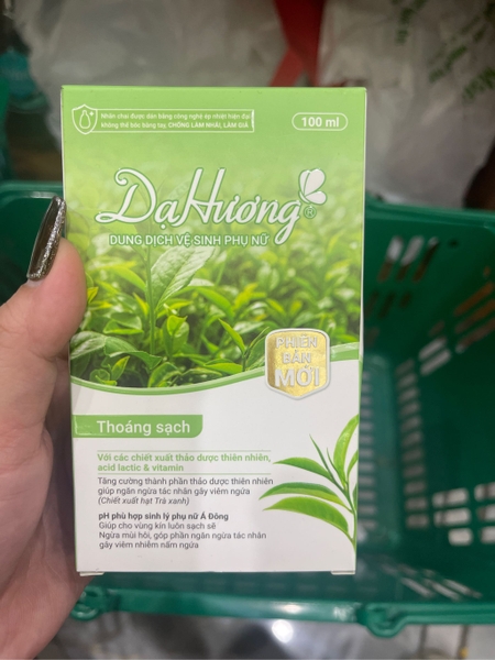 Dung Dịch Vệ Sinh Phụ Nữ Dạ Hương Thoáng Sạch 100ml
