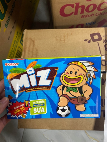 Bánh Quy Bơ Socola Miz 54G