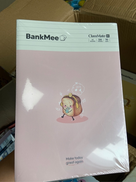Vở kẻ ngang B5 NB5-12-0342, ĐL 70gsm, 120 trang