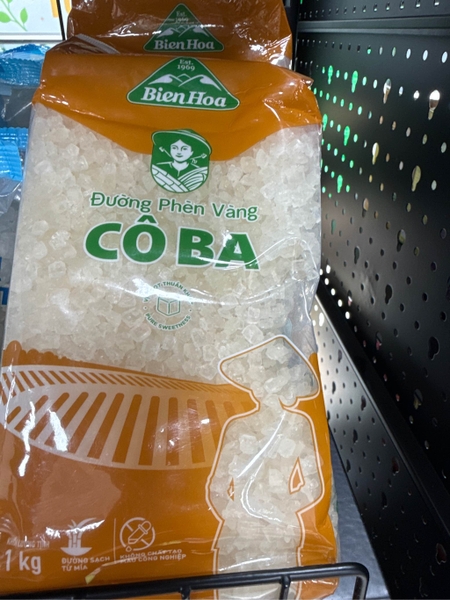 Đường Phèn Biên Hòa Cô Ba Vàng 1kg