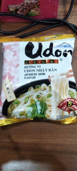 Mì Udon Sưki Sưki Gói 75G