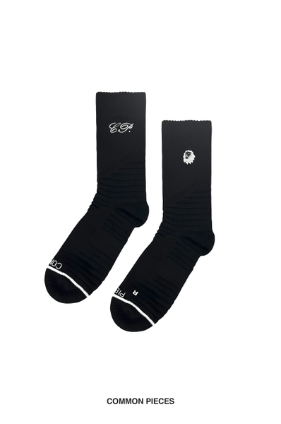 Tất Thể Thao, Bóng Rổ, Bóng Đá, Pickle Ball  - Prime Performance Socks - Common Pieces SS25 - Đen