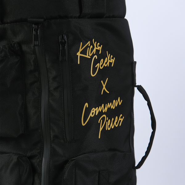 Balo thể thao COMMON PIECES X KICKSGEEKS - Utility Backpack bản chữ vàng