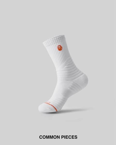 Tất Thể Thao, Bóng Rổ, Bóng Đá, Pickle Ball  - Four Seasons Collections - Summer Archive - Common Pieces - Papaya Orange