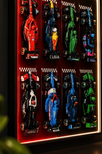 Tranh Treo Mô Hình Xe Lego Speed Champion