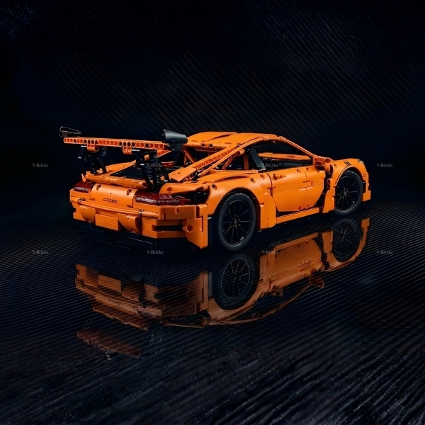 Mô Hình Xe LEGO Porsche 911 GT3 RS Tỉ Lệ 1:8